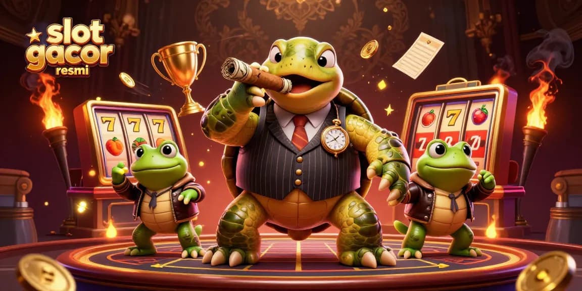 Slot gacor resmi menawarkan pengalaman bermain slot dengan karakter unik dan lampu kasino yang menarik.