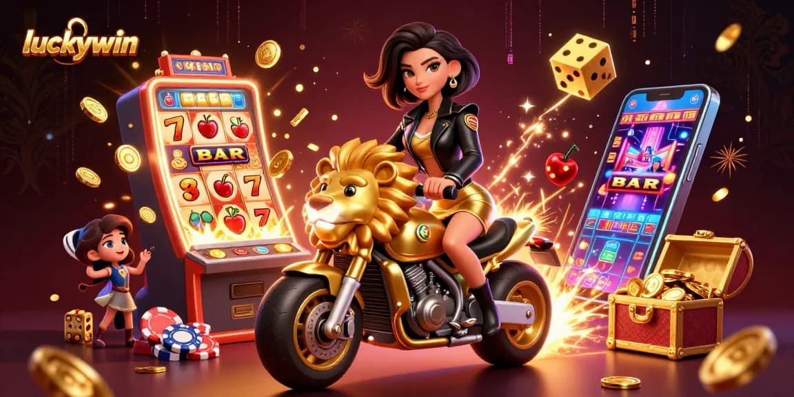 Experience the excitement of luckywin with glamorous characters and dynamic casino elements bursting with action.