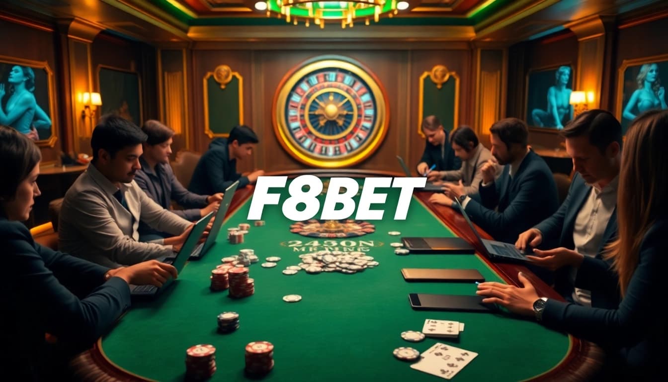 Experience thrilling gameplay with F8BET in a luxurious online gambling environment.