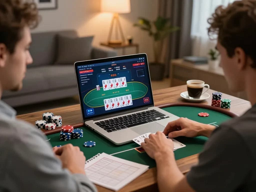 Engage in đăng ký for online poker and strategy sessions while enjoying a warm home setting.