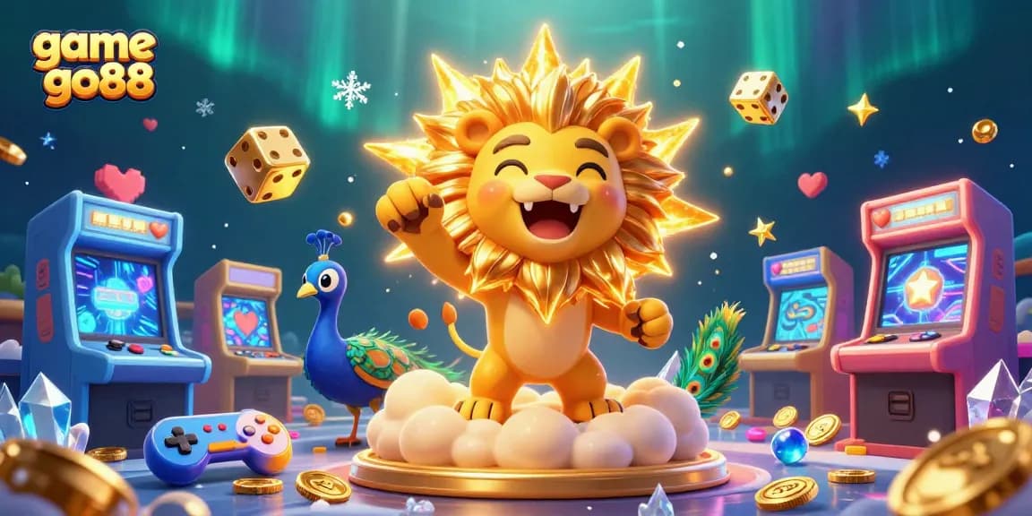 Join the fun of game go88 with exclusive 3D casino elements, vibrant illustrations, and arcade action!