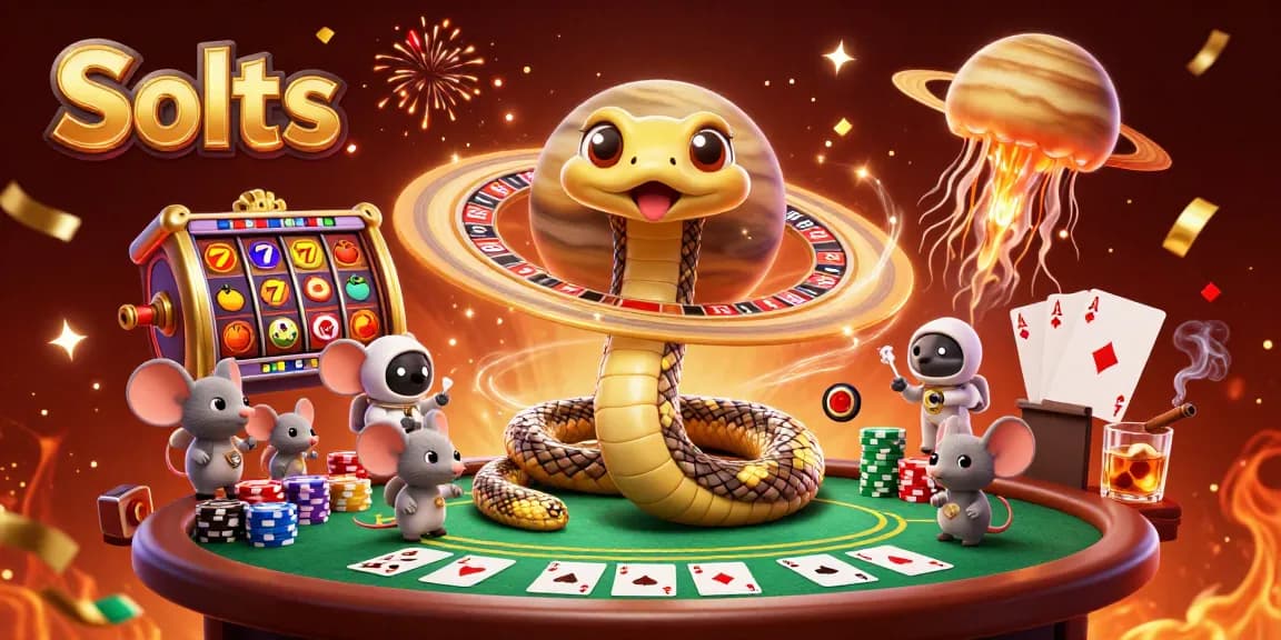 Experience thrilling slots action with vibrant characters, fruit symbols, and animated casino elements.