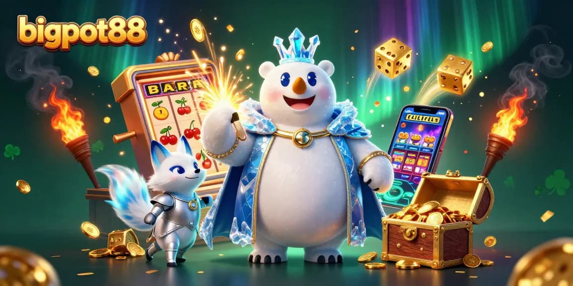 Spin with bigpot88's thrilling slot adventures featuring vivid 3D characters and jackpot excitement.