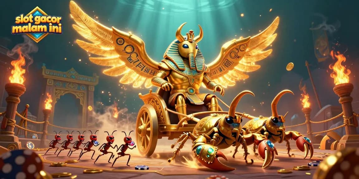Experience thrilling wins with slot gacor malam ini featuring dynamic chariot races and lucky symbols.