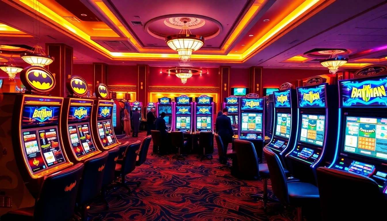 Experience thrilling gameplay at batman138 with vibrant slot machines and excitement.