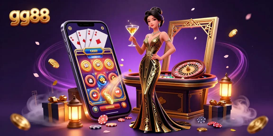 Win exciting prizes at gg88 with vibrant casino games amid a glamorous setting