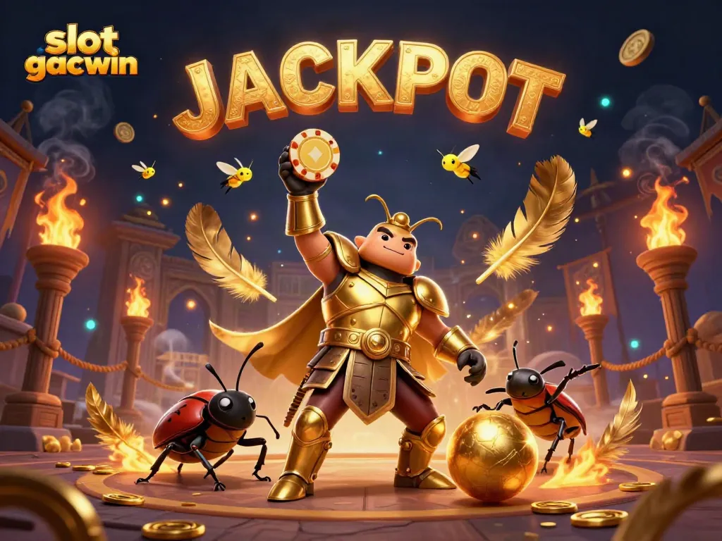 Menangkan slot gacor maxwin dengan ilustrasi menarik kumbang hercules di arena judi.