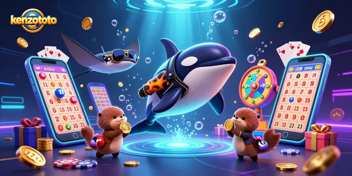 Activate your luck with kenzototo as sea otters celebrate winning lottery coins!