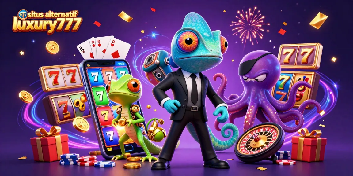 Situs alternatif luxury777 menyajikan petualangan penuh warna dalam permainan slot yang seru.