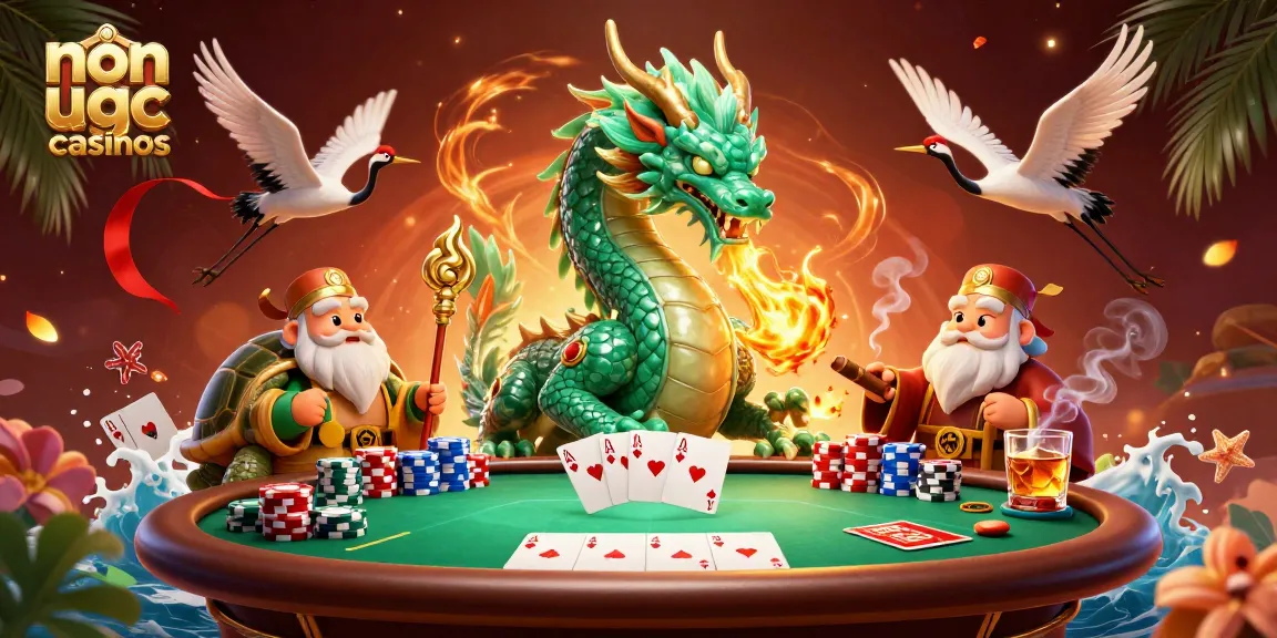 Experience dynamic gameplay at non ukgc casinos with a vibrant illustration of gaming elements.