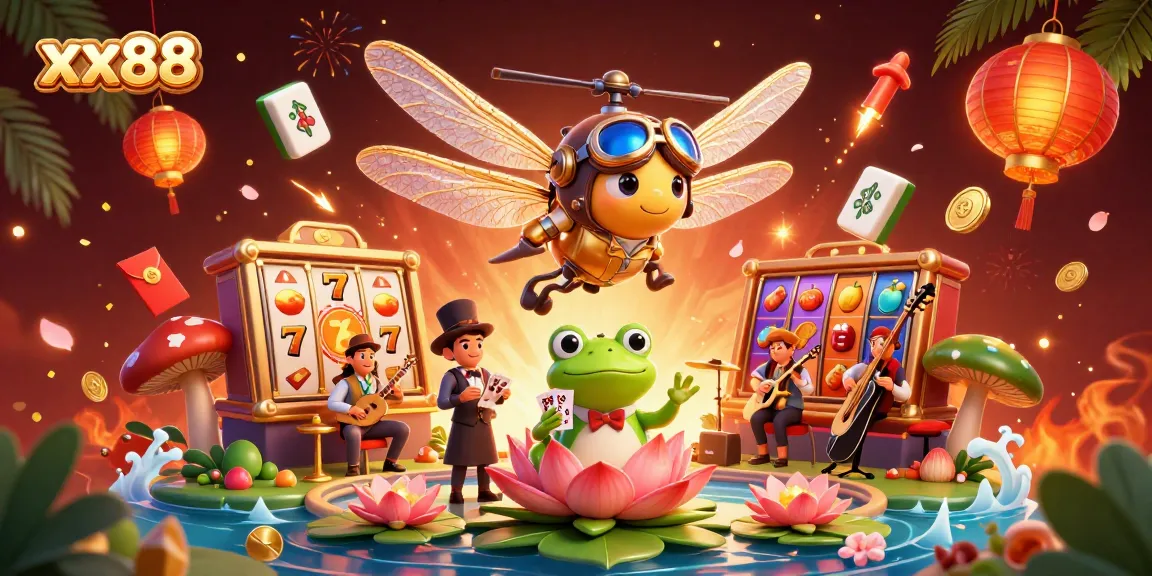 Experience thrilling gaming action at xx88 with dazzling slots and engaging casino activities.
