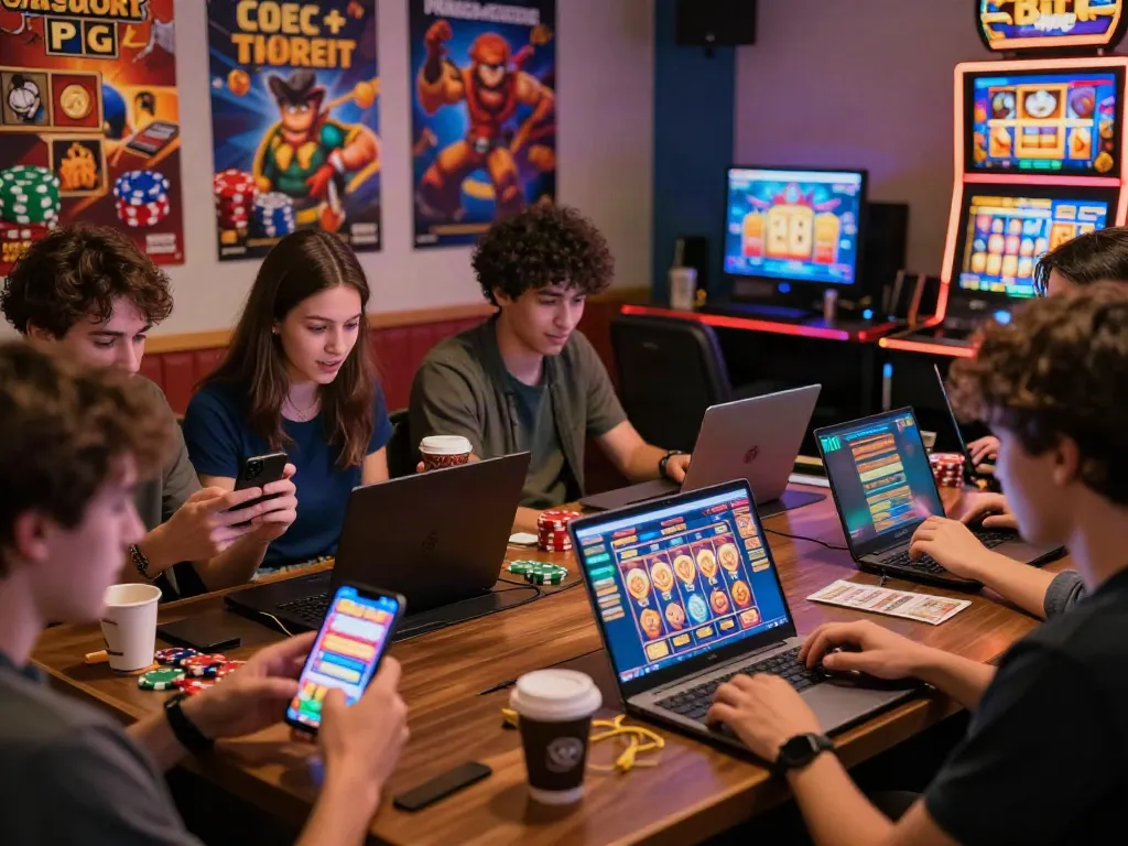 Pengalaman judi slot pragmatic gacor online dengan pemain yang bersenang-senang di perangkat mereka.