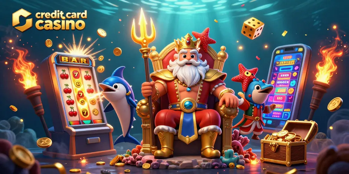 Win big at credit card casino with Neptune and dynamic game elements exploding in gold!
