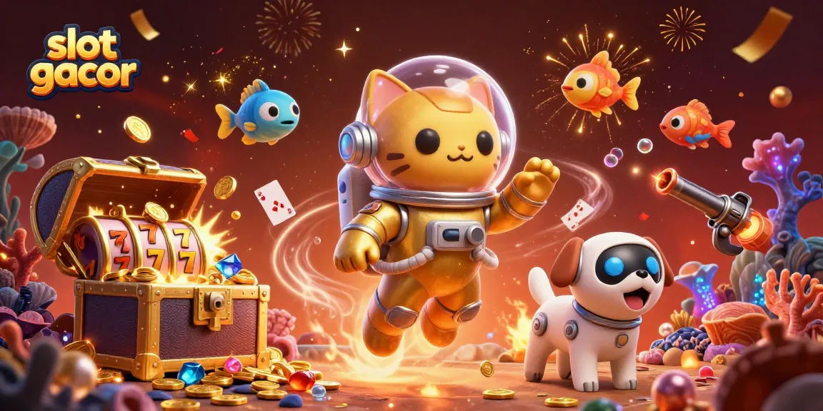 Menangkan slot gacor dengan petualangan luar angkasa bersama karakter lucu dan harta karun berkilau.